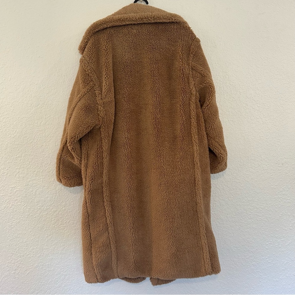 BooHoo Oversized Teddy Faux Fur Jacket - Picture 5 of 6